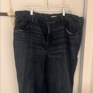 Good American Dark wash & Wide Leg Jeans
